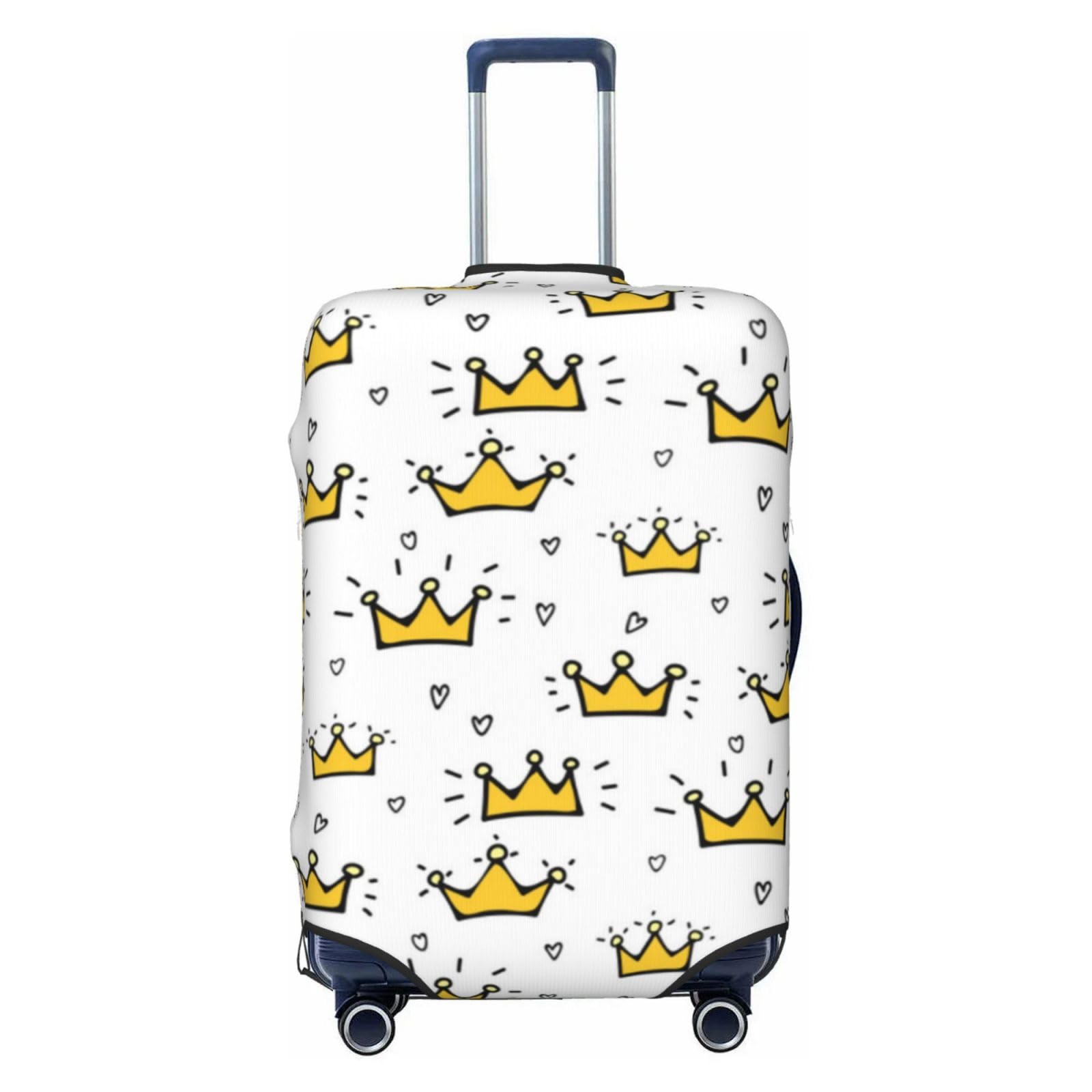 Amazon.co.jp: スーツケースカバー 王冠 クラウン キャリーケース